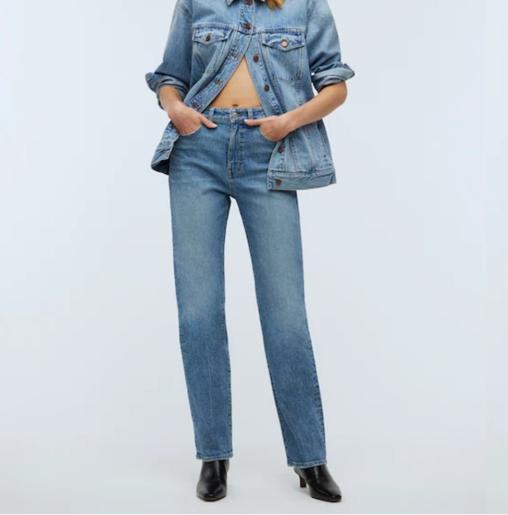 NWT Madewell 90s Straight Jean 25